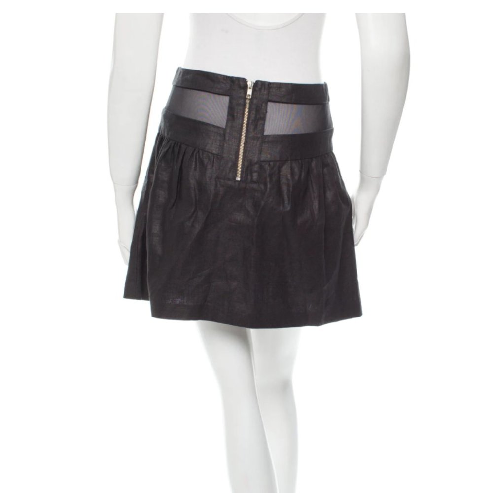 NOMIA Mesh-Paneled Mini Skirt - Picture 3 of 5